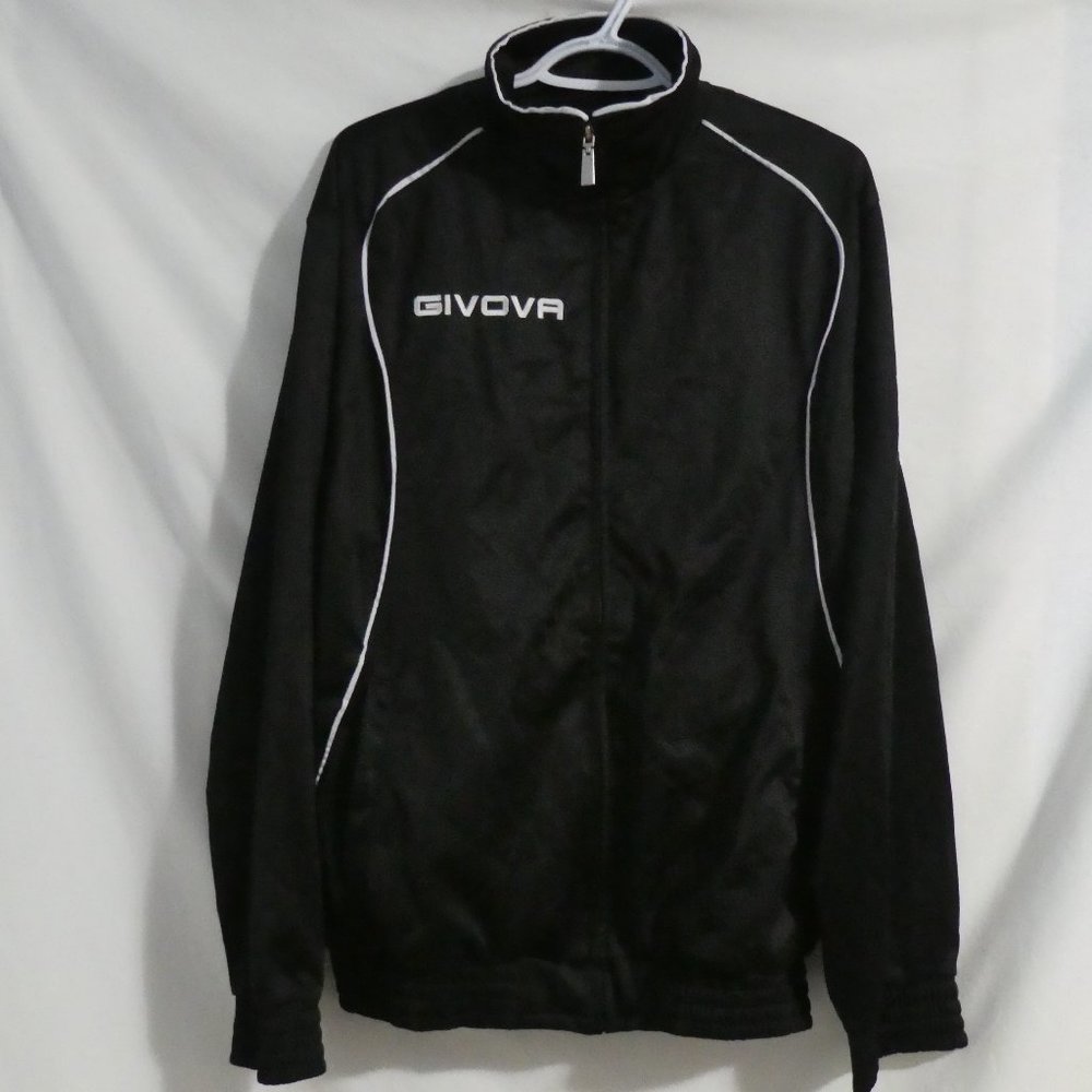 GIVOVA By Giovanni Acanfora | xl, extra large | Black Windbreaker / Sport Jacket